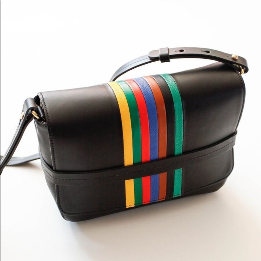 Clare V rainbow Lou Bag
